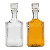 KARAFA so skleneným korkom na WHISKY COGNAC 500ml