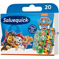 SALVEQUICK PAW PATROL náplasti pre deti VODEODOLNÉ priedušné 20 ks.