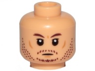 Lego New head Medium Tan SW The Mandalorian Din Djarin 3626cpb3052