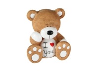 Teddy Bear I Love You Malá figúrka s nápisom Lovers