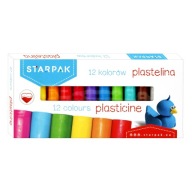 STARPAK SCHOOL PLASTICINE 12 FAREB