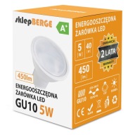 LED žiarovka GU10 5W 2835 studená 6000K