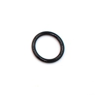 Prsteň KOVOVÝ 10 mm - ČIERNA