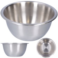 Nerezová kovová kuchynská misa, 20 cm
