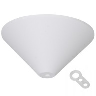 BIELY podhľad, stropný kryt, KUŽEL LAMPY - ideálne pre váš domov