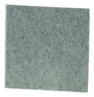 Plsťová podložka pod nábytok fi 100x100 šedá - 1 ks