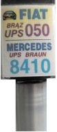 MERCEDES 8410 UPS FIAT 050 HNEDÁ AUTOLAK ŠKRABANÝ DOTYK ARA