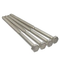 5x60 skrutka do dreva z nehrdzavejúcej ocele, s kľúčom, 6-KT, 10-stupňová
