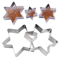 VYkrajovátka na formy HVIEZDNEHO TYPU NA PERNÍKOVÉ CUKROVÉ COOKIES