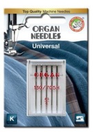 3102 -ORGAN poloploché ihlice, univerzálne, veľkosť 80