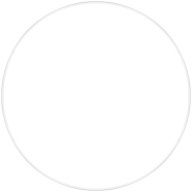 Kovová obručová základňa pre lapače snov, biela, 10 cm