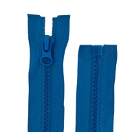 ČLENKOVÝ Zips #5 - 30 CM - MODRÁ