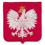 Termoadhezívna vyšívacia nášivka EMBLÉM POĽSKA