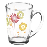 33618 HRNČEK LUMINARC S UCHÁČKOU KVETY SKLO 320 ML