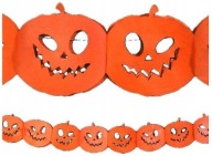 Girlanda banner tekvica dekorácie Halloween dekorácie