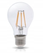 FILAMENT LED žiarovka E27 8W 3000K stropné svietidlo