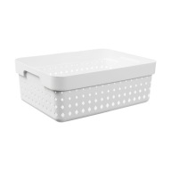 Košík, kôš, box, nádoba SOUL 11L Biela