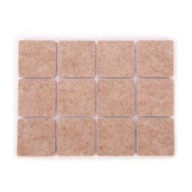 Samolepiace podložky pod nábytok 30x30mm, 24 ks.
