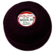 Cordonka MUZA 20 Ariadna 1584 slivka 100g/820m