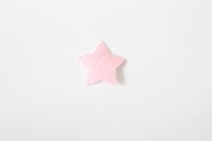 Nažehľovacia aplikácia ružová fluo 15x15mm 10 ks