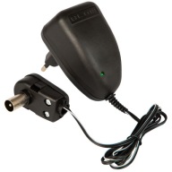 ANTÉNNY NAPÁJACÍ ZOSILŇOVAČ F ZÁSTRČKA DVB-T2 12V TV