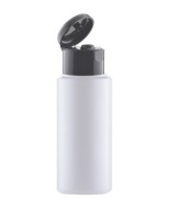 EKO HDPE FĽAŠA 50ml FLIP TOP BIELA ​​MAT