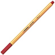 STABILO POINT 88 FINISH WRITER, TMAVO ČERVENÁ