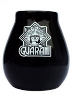 Matero Ceramic čierna s logom Guarani
