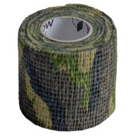 KOHÉZNY OBVAZ SAMOLEPIACI ELASTICKÝ 5cm x 4,5m ZELENÁ CAMO