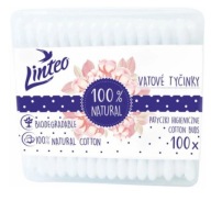 Vatové tyčinky Linteo 100 kusov