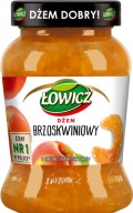 ŁOWICZ Dóza na broskyňový džem 450g