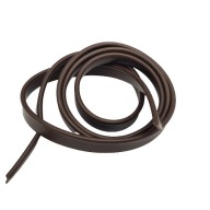 KEDRA BIZA PIPE PVC PÁSKA, mäkká HNEDÁ