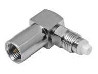 Uhlový RF adaptér FME/wt-FME/gn HQ 50Ohm