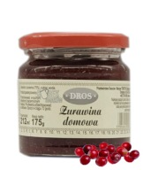 Domáci brusnicový džem mäsový syr 175 g DROS