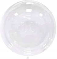 Bobo balón, veľký, priehľadný, XXL, 45 cm, na ozdobu, girlandy