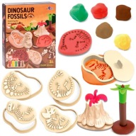 Plastová hmota formy na hracie cesto DINOSAURS