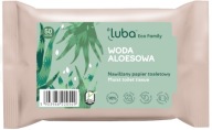 Vlhčený toaletný papier s vodou z aloe 50 ks