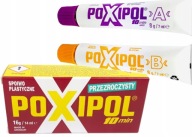 POXIPOL transparentné dvojzložkové lepidlo 16g/14ml