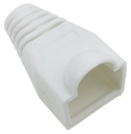 Kryt zástrčky 8P8C RJ45 biely (10 ks) /3853-10