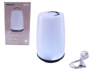 LED terasové záhradné svietidlo napájané batériami/USB nabíjanie + BATÉRIA