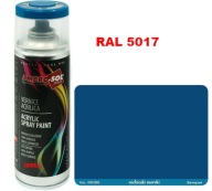 RAL 5017 AKRYLOVÝ LAK SPREJ modrý LESK 1233