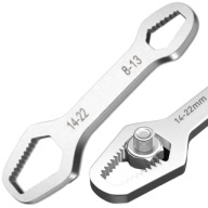 UNIVERZÁLNY OTVORENÝ KĽÚČ MULTIFUNKČNÉ TORX KĽÚČE 8-22