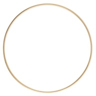 Kovová obruč, základňa pre lapač snov, 20 cm zlatá