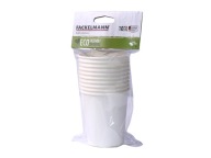 POHÁRKY Z BIELEHO PAPIERA 25 ML FACKELMANN 230410