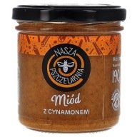Prírodný med so škoricou Nasza Pszczelarnia 190g