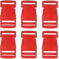Plastová spona Západka 3m 30mm - 6ks Červená
