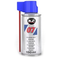 K2 07 Multi-tasking produkt 150 ml odstraňuje škrípanie, maže, čistí a chráni