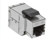 RJ45/8P8C kat.6A STP konektor, tienená zásuvka-zásuvka, typ KEYSTONE