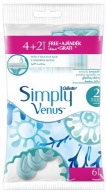 Gillette Simply Venus 3 pre ŽENY 6 ks. TAŠKA