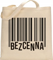 EKO NÁKUPNÁ TAŠKA SHOPPER S Vtipnými Šnúrkami, HRUBÁ BAVLNA - RW08
